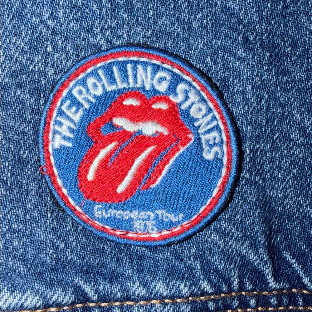 NWT The Rolling Stones Denim Jacket - Picture 6 of 6